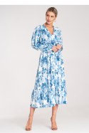 Sukienka Model M1140 Blue - Figl Figl Sukienka Model M1140 Blue - Figl Figl