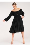 Sukienka Model M1169 Black - Figl Figl Sukienka Model M1169 Black - Figl Figl