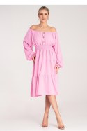 Sukienka Model M1169 Pink - Figl Figl Sukienka Model M1169 Pink - Figl Figl
