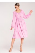 Sukienka Model M1169 Pink - Figl Figl Sukienka Model M1169 Pink - Figl Figl