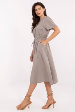 Sukienka Model MI-SK-109898.68 Dark Beige - Italy Moda Italy Moda