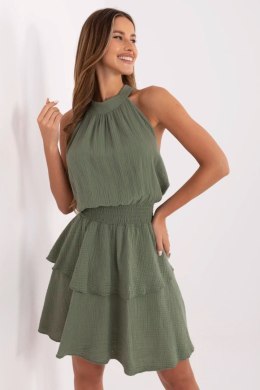 Sukienka Model MI-SK-92166.71P Khaki - Italy Moda Italy Moda