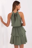 Sukienka Model MI-SK-92166.71P Khaki - Italy Moda Italy Moda Sukienka Model MI-SK-92166.71P Khaki - Italy Moda Italy Moda