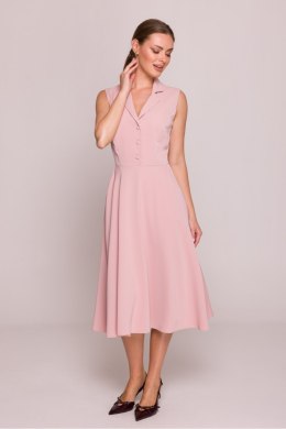 Sukienka Model S409 Powder Pink - Stylove Stylove