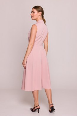 Sukienka Model S409 Powder Pink - Stylove Stylove