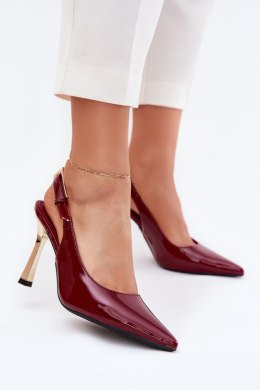 Szpilki Model Rivori LE116P Bordo - Step in style Step in style