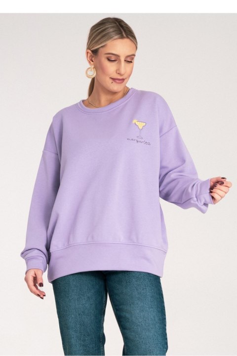Bluza Damska Model M1152 Violet - Figl Figl Bluza Damska Model M1152 Violet - Figl Figl