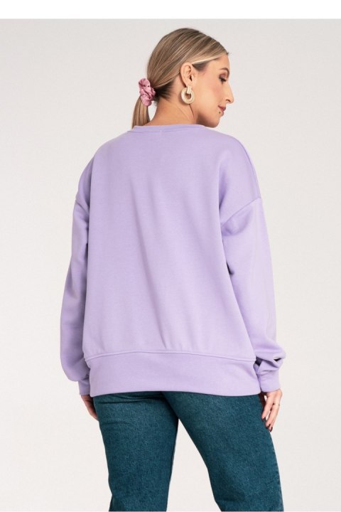 Bluza Damska Model M1152 Violet - Figl Figl Bluza Damska Model M1152 Violet - Figl Figl