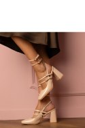 Czółenka Model Ferida H10045 Beige - PRIMO PRIMO Czółenka Model Ferida H10045 Beige - PRIMO PRIMO