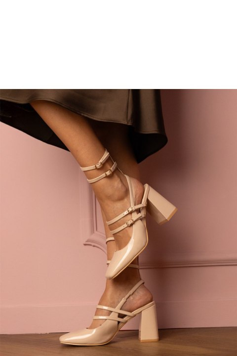 Czółenka Model Ferida H10045 Beige - PRIMO PRIMO Czółenka Model Ferida H10045 Beige - PRIMO PRIMO
