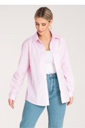 Koszula Damska Model M1174 Pink - Figl Figl Koszula Damska Model M1174 Pink - Figl Figl