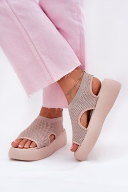 Sandały Model Kavira LX9611 Beige - Step in style Step in style