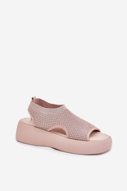 Sandały Model Kavira LX9611 Beige - Step in style Step in style