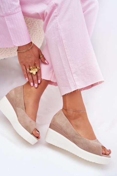 Sandały Model Velira JH528P Beige - Step in style Step in style Sandały Model Velira JH528P Beige - Step in style Step in style