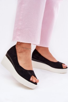 Sandały Model Velira JH528P Black - Step in style Step in style