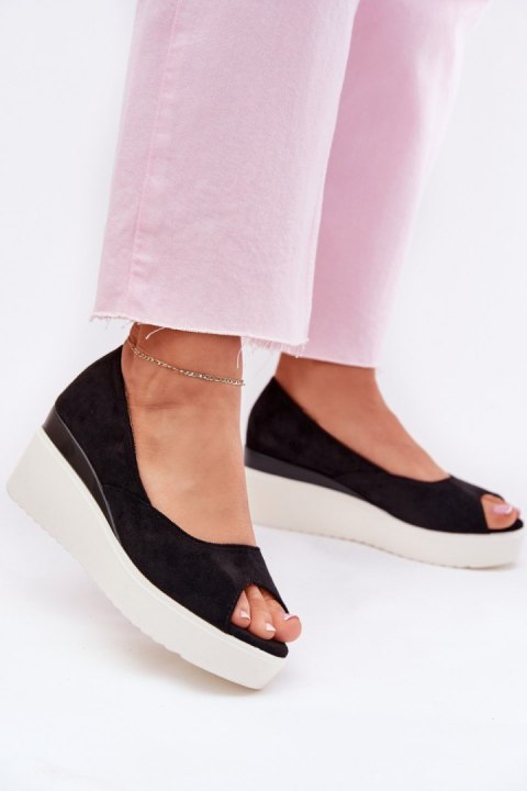Sandały Model Velira JH528P Black - Step in style Step in style
