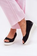 Sandały Model Velira JH528P Black - Step in style Step in style