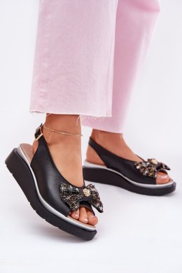 Sandały Model Zazoo 1882 Black - Step in style Step in style