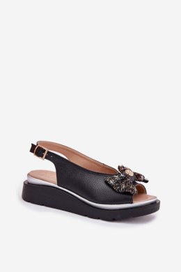 Sandały Model Zazoo 1882 Black - Step in style Step in style