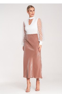 Spódnica Model M1084 Beige - Figl Figl