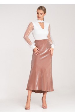 Spódnica Model M1084 Beige - Figl Figl