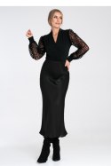 Spódnica Model M1084 Black - Figl Figl Spódnica Model M1084 Black - Figl Figl