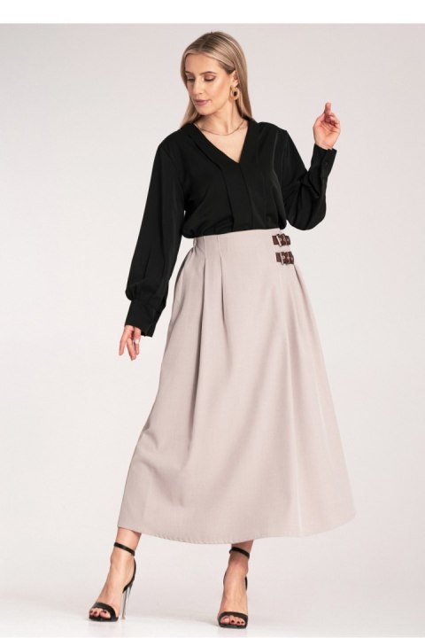 Spódnica Model M1156 Beige - Figl Figl Spódnica Model M1156 Beige - Figl Figl