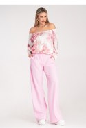 Spodnie Damskie Model M1129 Pink - Figl Figl Spodnie Damskie Model M1129 Pink - Figl Figl
