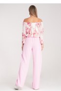 Spodnie Damskie Model M1129 Pink - Figl Figl Spodnie Damskie Model M1129 Pink - Figl Figl
