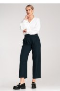Spodnie Damskie Model M1132 Navy - Figl Figl Spodnie Damskie Model M1132 Navy - Figl Figl