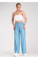 Spodnie Damskie Model M1149 Blue - Figl Figl Spodnie Damskie Model M1149 Blue - Figl Figl