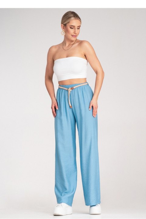 Spodnie Damskie Model M1149 Blue - Figl Figl Spodnie Damskie Model M1149 Blue - Figl Figl
