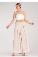 Spodnie Damskie Model M1160 Beige - Figl Figl Spodnie Damskie Model M1160 Beige - Figl Figl