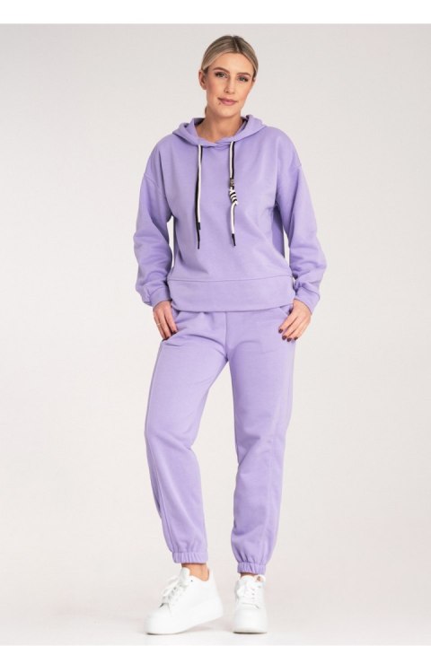 Spodnie Dres Model M1126 Violet - Figl Figl Spodnie Dres Model M1126 Violet - Figl Figl
