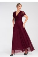 Sukienka Model M1103 Bordo - Figl Figl Sukienka Model M1103 Bordo - Figl Figl