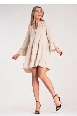 Sukienka Model M1136 Beige - Figl Figl