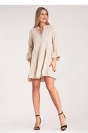 Sukienka Model M1136 Beige - Figl Figl Sukienka Model M1136 Beige - Figl Figl