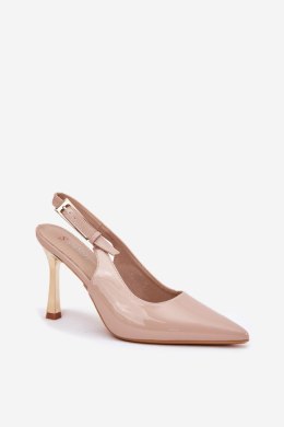 Szpilki Model Rivori LE116P Beige - Step in style Step in style