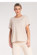 Tshirt Damski Model M1164 Beige - Figl Figl