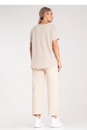 Tshirt Damski Model M1164 Beige - Figl Figl