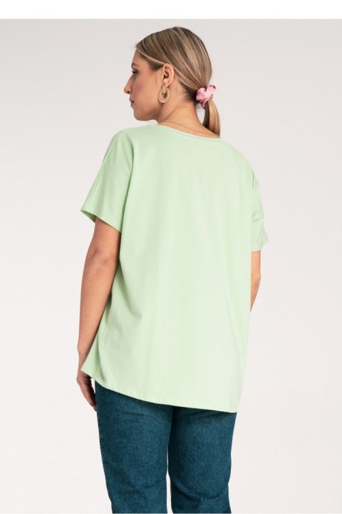 Tshirt Damski Model M1164 Green - Figl Figl Tshirt Damski Model M1164 Green - Figl Figl