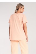 Tshirt Damski Model M1164 Orange - Figl Figl Tshirt Damski Model M1164 Orange - Figl Figl
