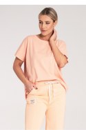 Tshirt Damski Model M1164 Orange - Figl Figl Tshirt Damski Model M1164 Orange - Figl Figl