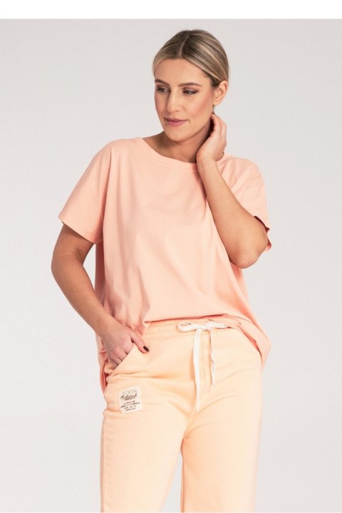 Tshirt Damski Model M1164 Orange - Figl Figl Tshirt Damski Model M1164 Orange - Figl Figl