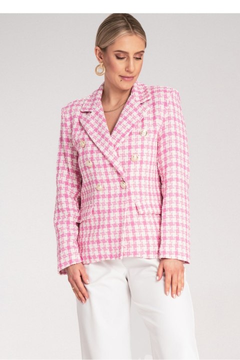 Żakiet Model M1130 Pink - Figl Figl Żakiet Model M1130 Pink - Figl Figl