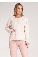 Żakiet Model M1150 Beige - Figl Figl Żakiet Model M1150 Beige - Figl Figl