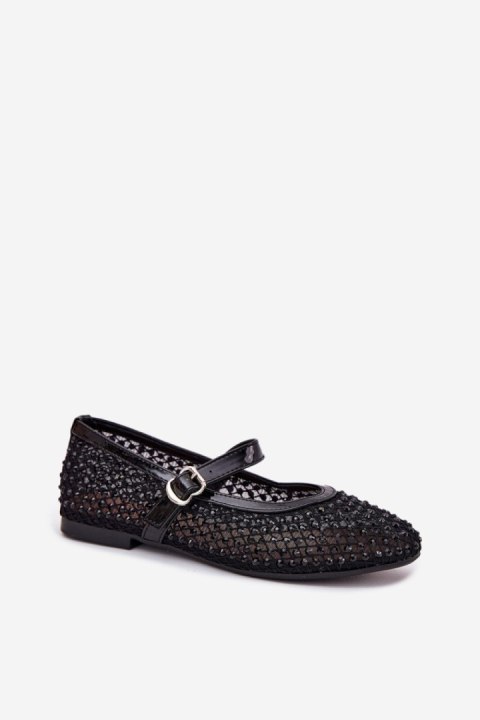Baleriny Model Avirae JH387P Black - Step in style Step in style Baleriny Model Avirae JH387P Black - Step in style Step in style