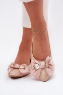 Baleriny Model Rivona ZA41 Beige - Step in style Step in style Baleriny Model Rivona ZA41 Beige - Step in style Step in style