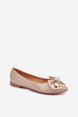 Baleriny Model Rivona ZA41 Dark Beige - Step in style Step in style