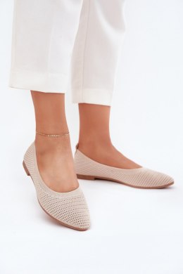Baleriny Model Sarina ZA43P Beige - Step in style Step in style